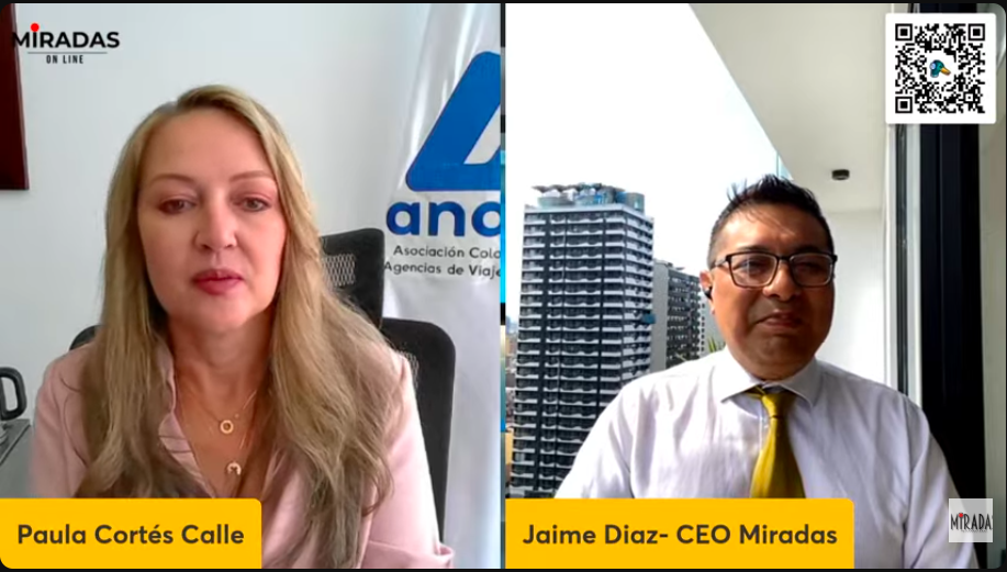 EXCLUSIVA | Paula Cortés Calle, Presidenta de ANATO, revela a Miradas Noticias la transformación de la Vitrina Turística