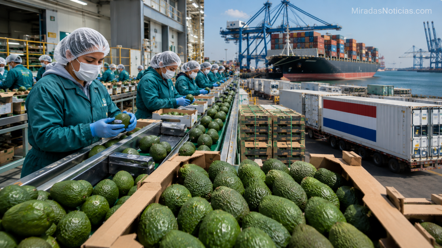 Palta Peruana en Europa