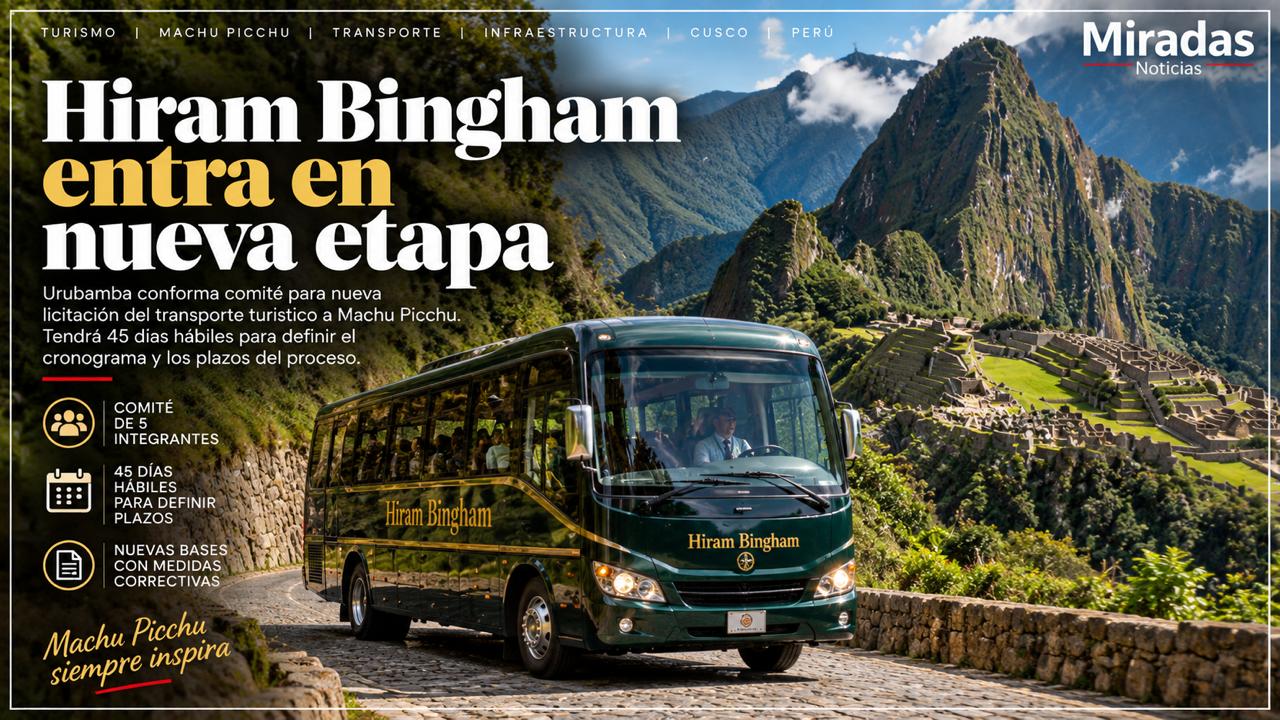 Hiram Bingham entra en nueva etapa