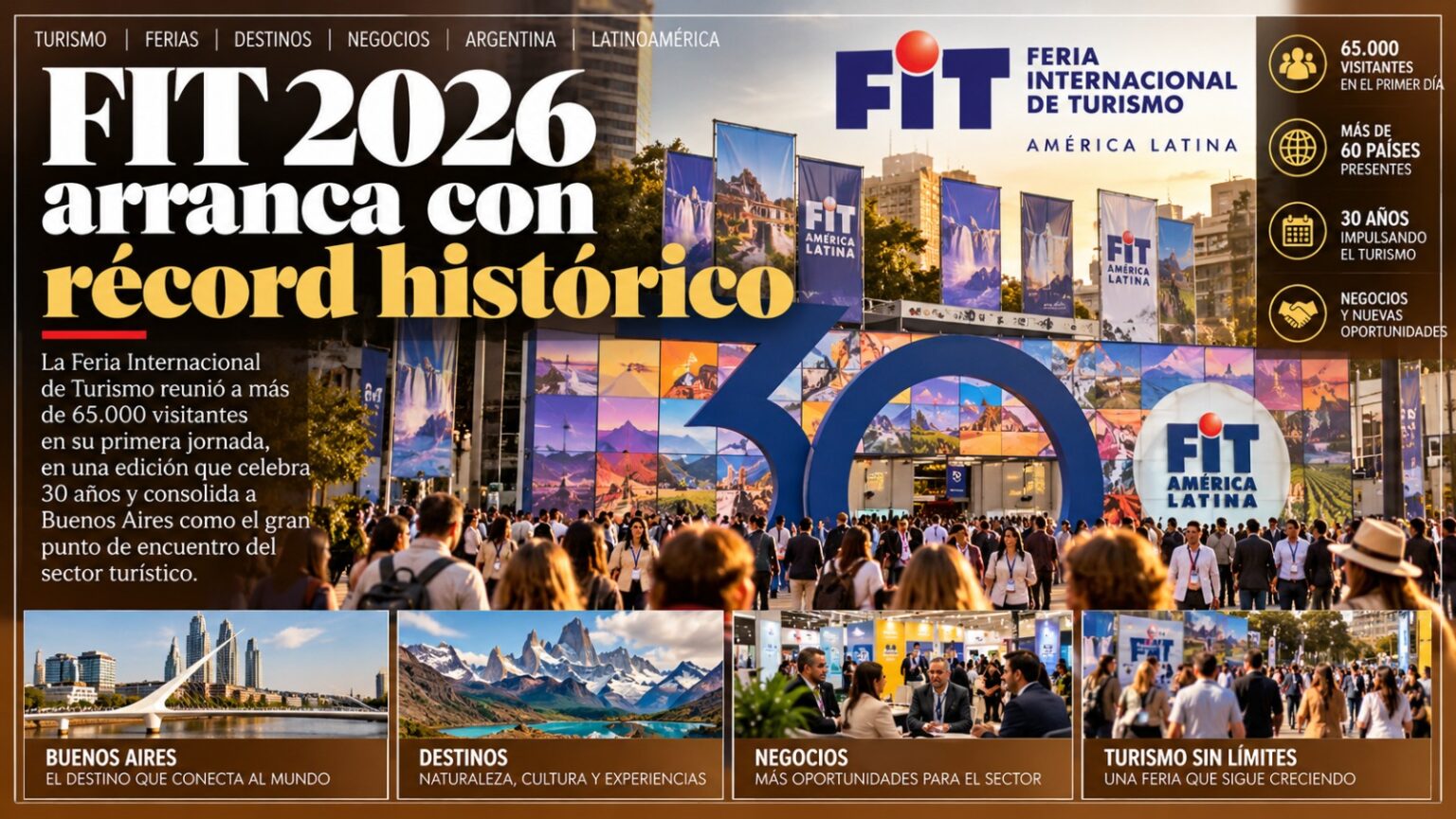 FIT 2026 arranca con récord histórico