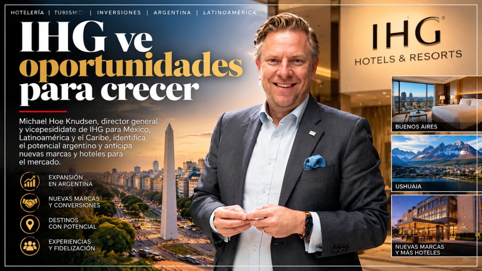 IHG ve oportunidades para crecer