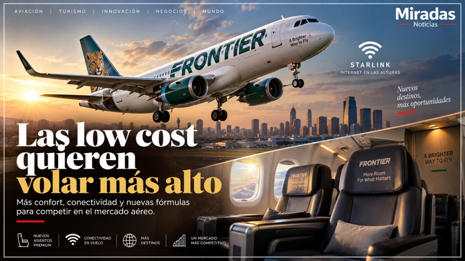 Las low cost quieren volar más alto