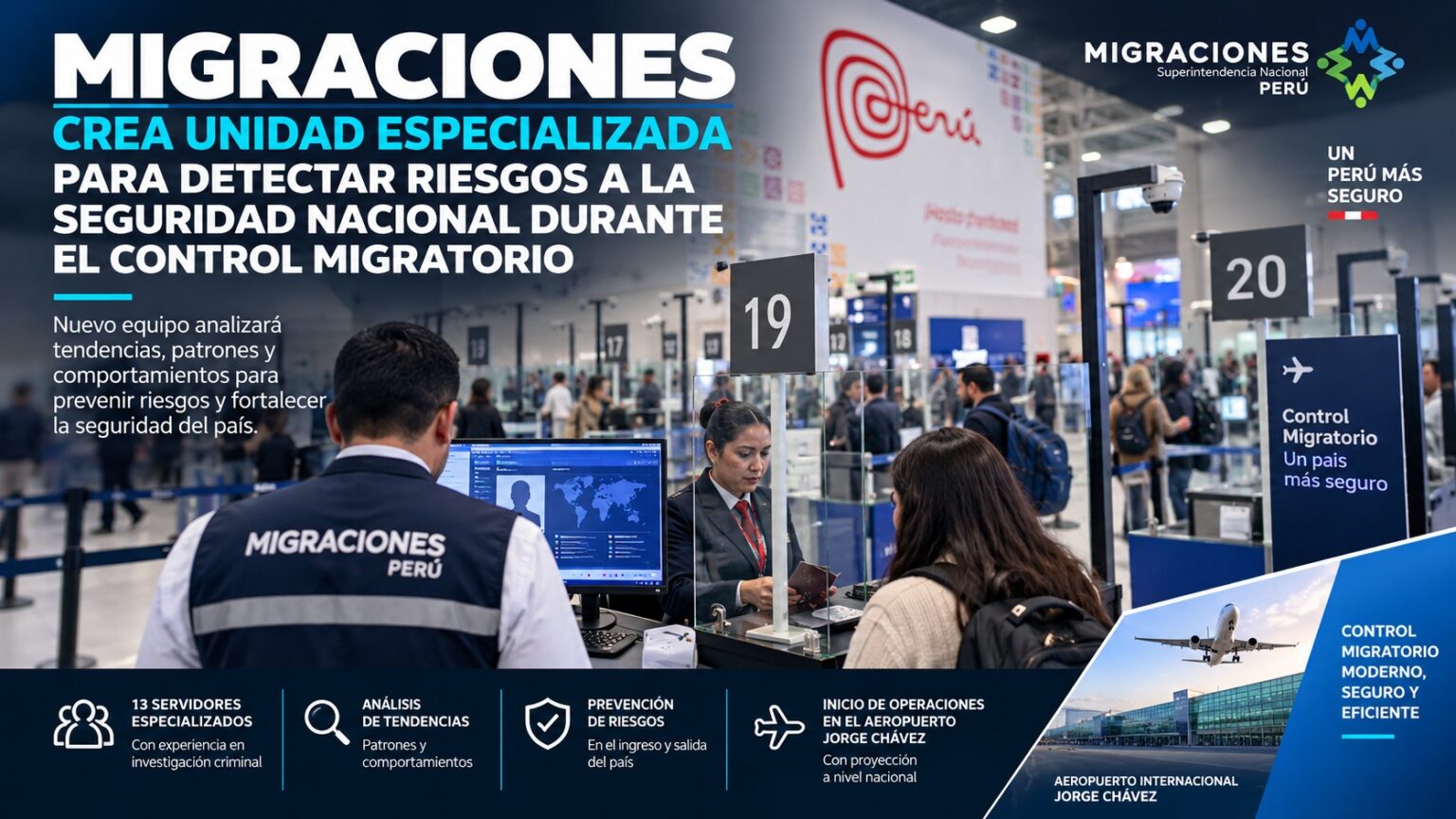 Migraciones Crea Unidad Especializada Para Detectar Riesgos A La Seguridad Nacional Durante El Control Migratorio