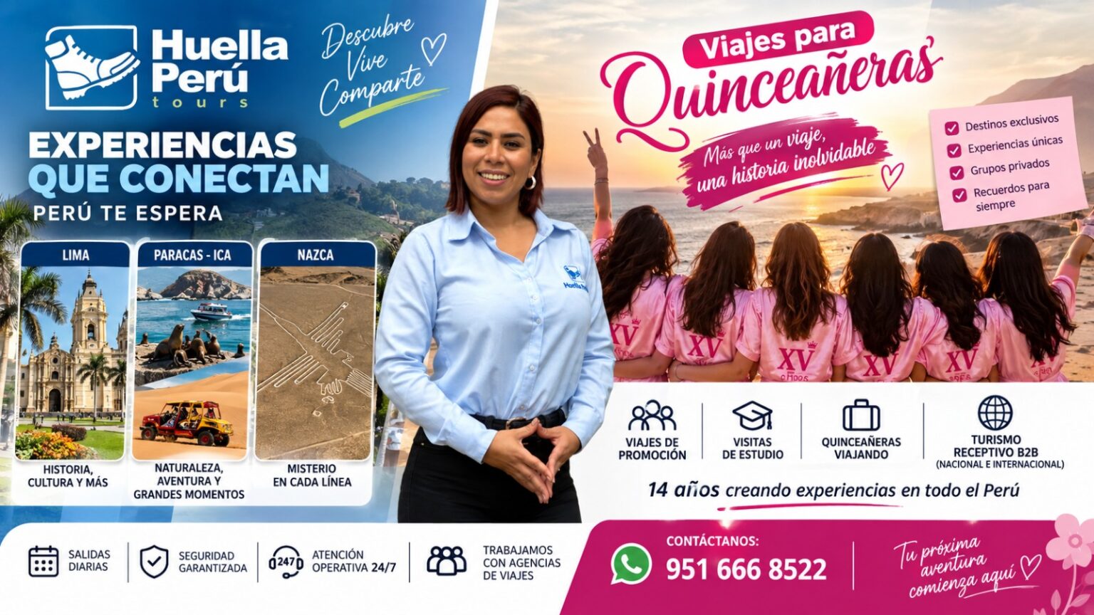 Huella Perú Tours Apuesta Por El Turismo Receptivo Y Crea Una Nueva Experiencia Para Quinceañeras