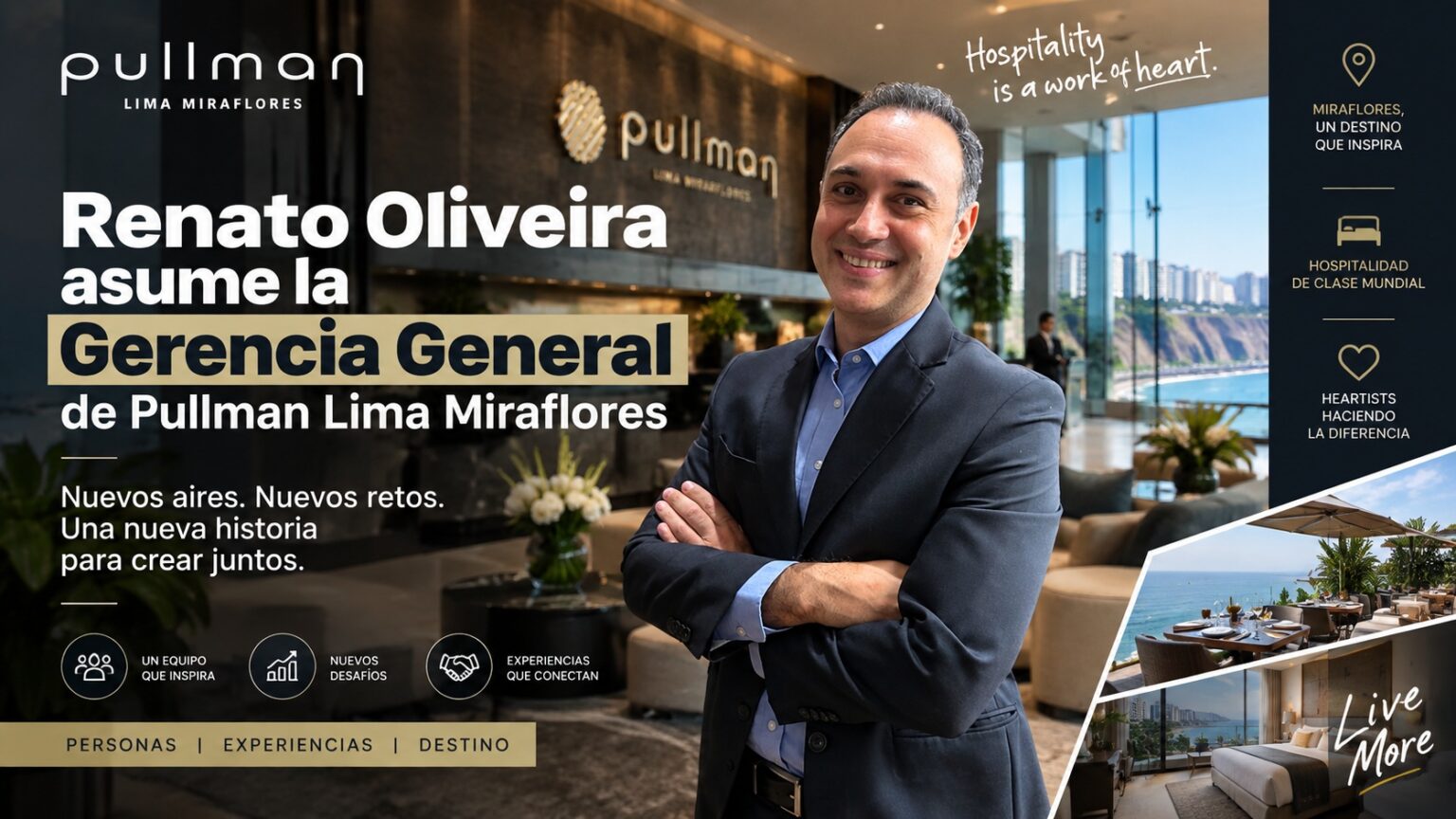 Renato Oliveira asume la Gerencia General de Pullman Lima Miraflores
