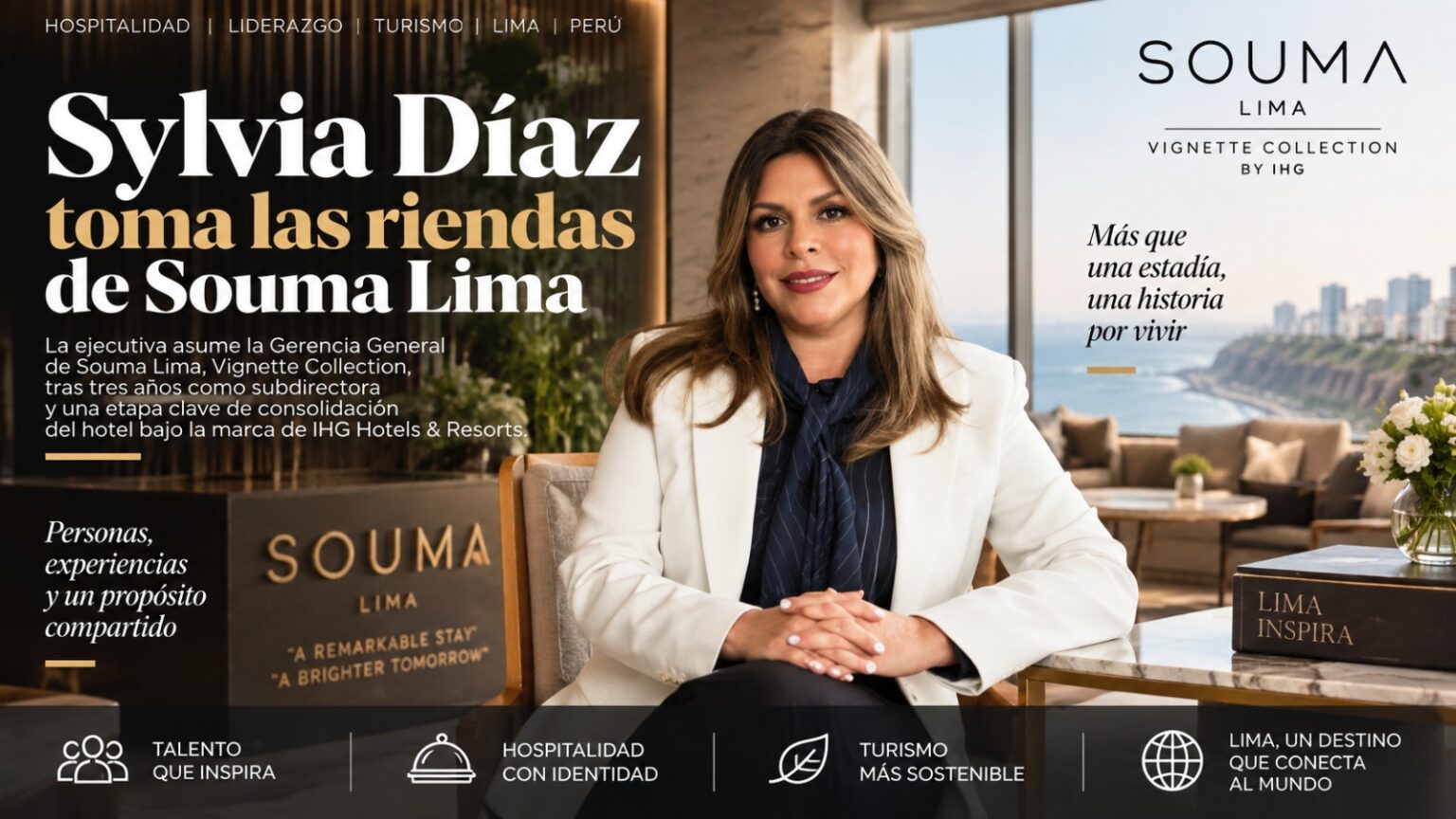 Sylvia Díaz toma las riendas de Souma Lima