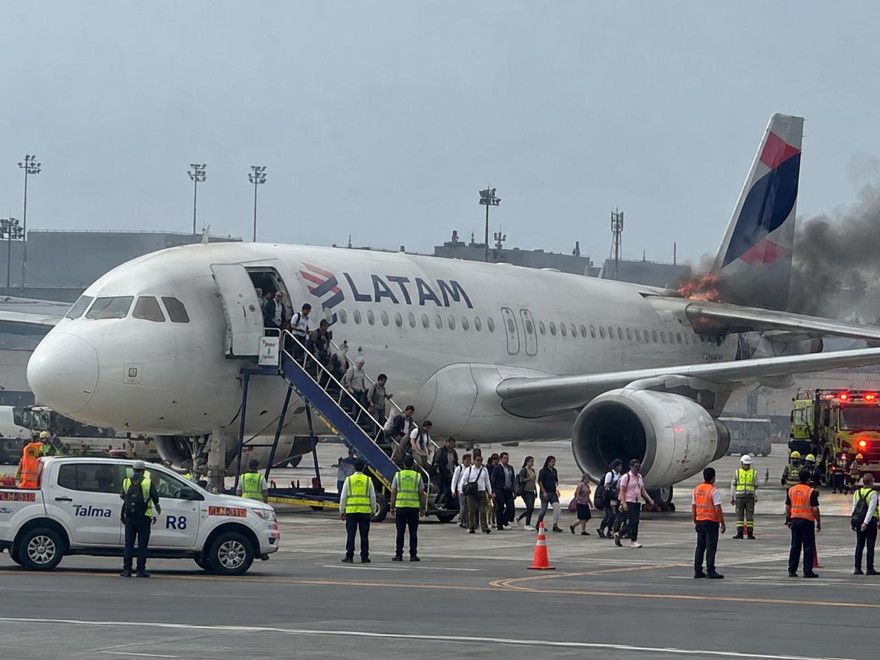 LATAM Desembarca Pasajeros Tras Incidente Técnico En Vuelo A Piura