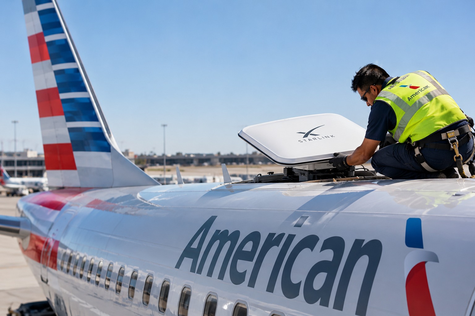 American Airlines Lleva Starlink A Toda Su Flota Principal