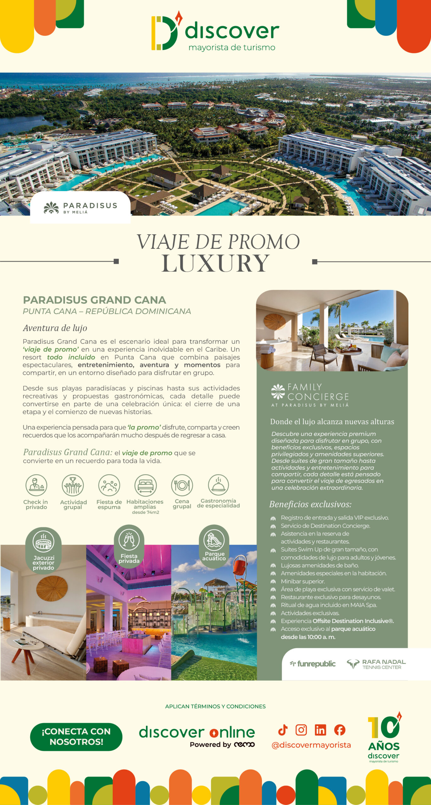 Discover Presenta “Viaje De Promo Luxury” En Paradisus Grand Cana
