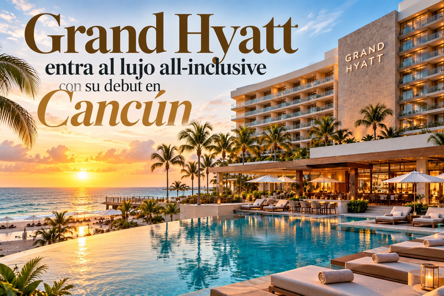 Grand Hyatt Entra Al Lujo All-Inclusive Con Su Debut En Cancún