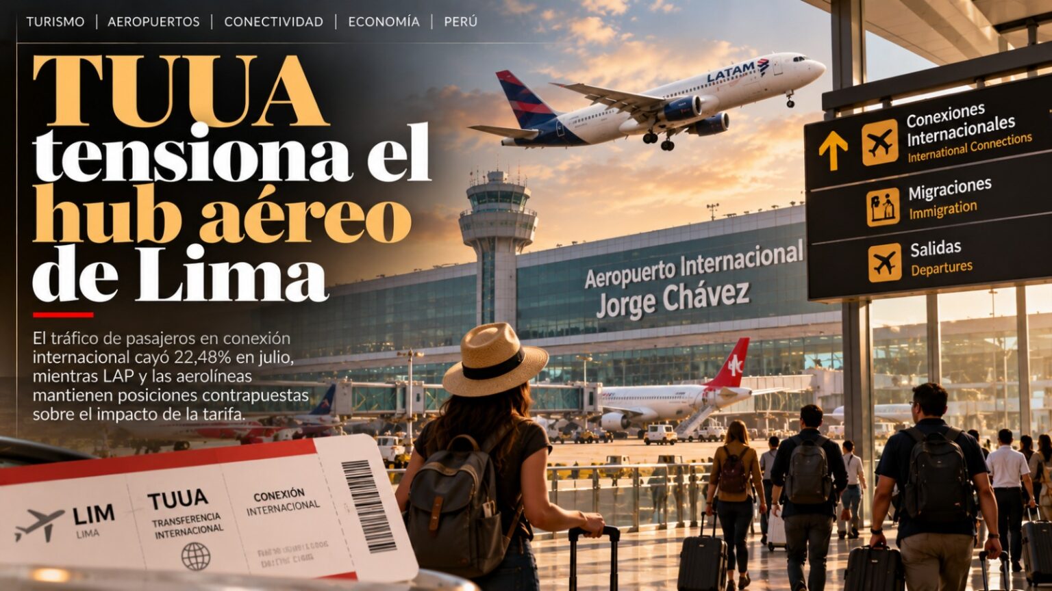 TUUA Tensiona El Hub Aéreo De Lima