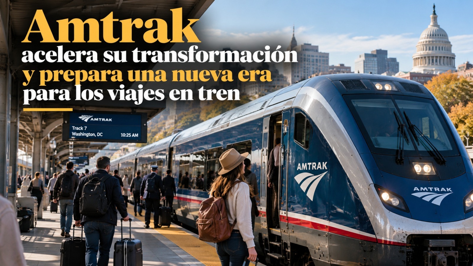 Amtrak Acelera Su Transformación Y Prepara Una Nueva Era Para Los Viajes En Tren