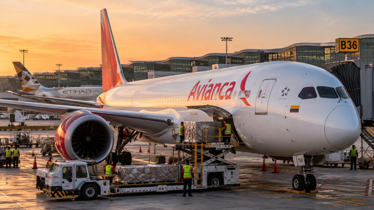 Avianca y Etihad