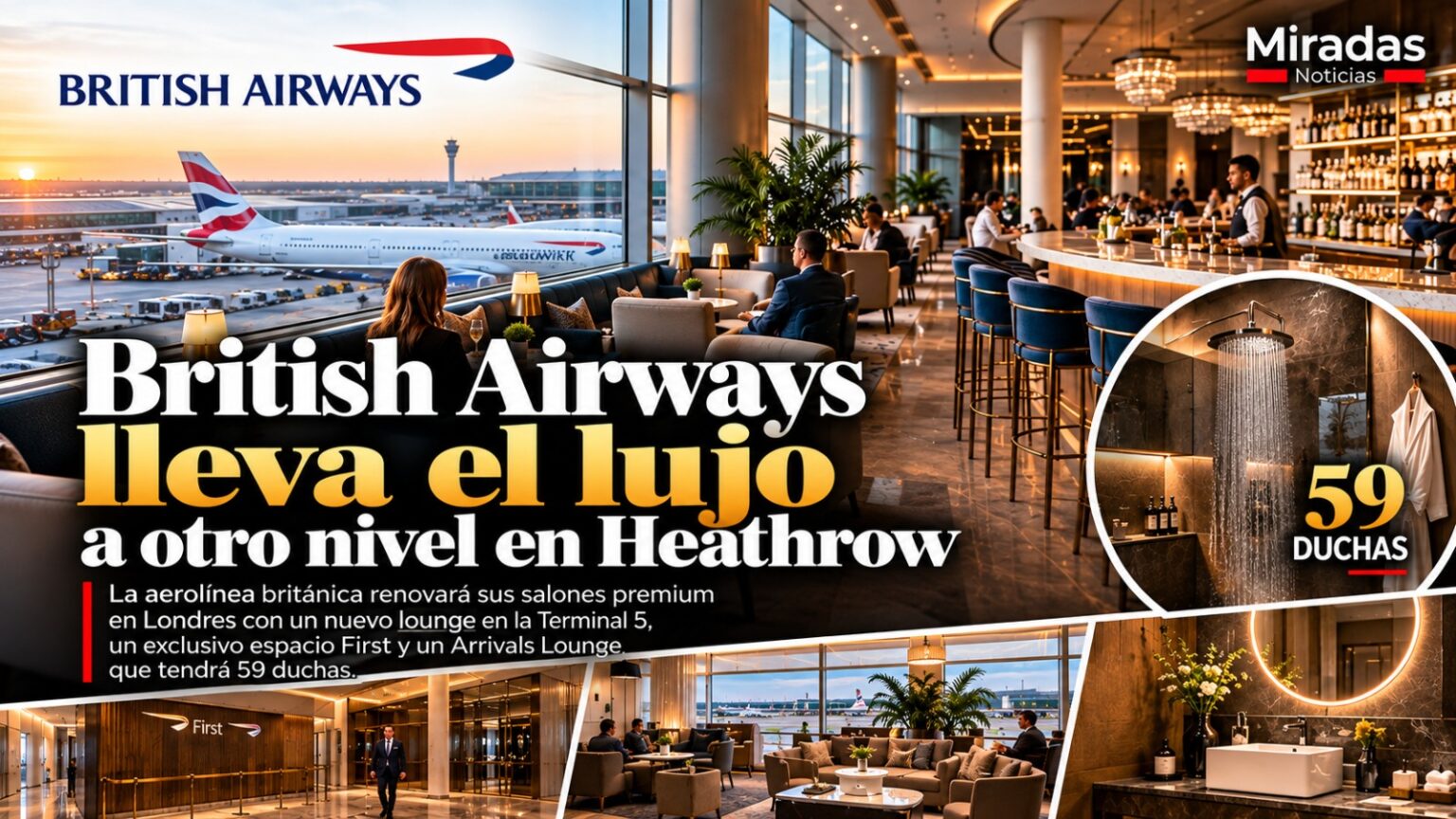 British Airways Lleva El Lujo A Otro Nivel En Heathrow