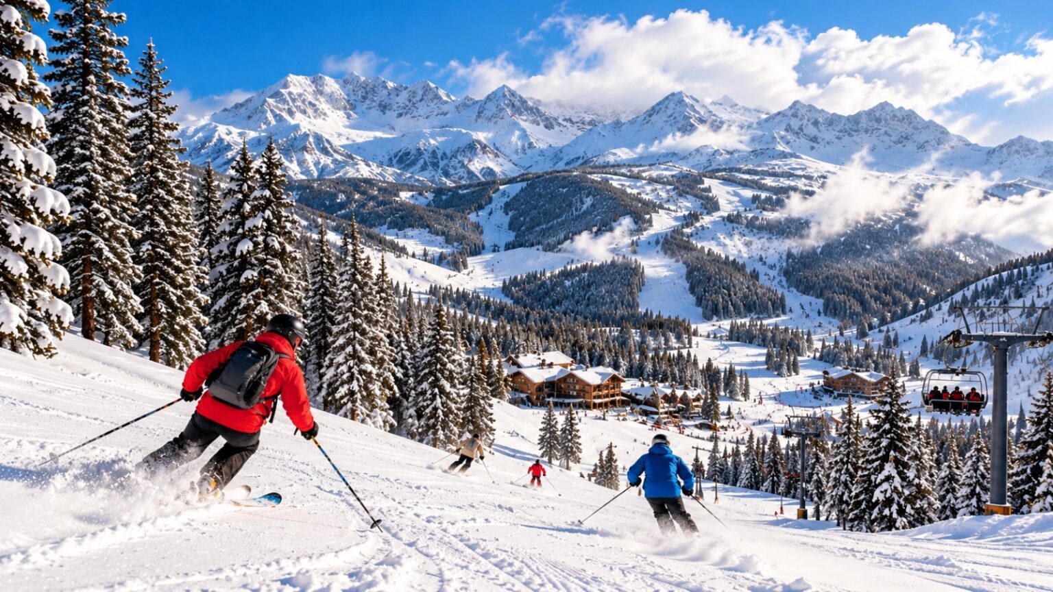 Destino de nieve en Estados Unidos