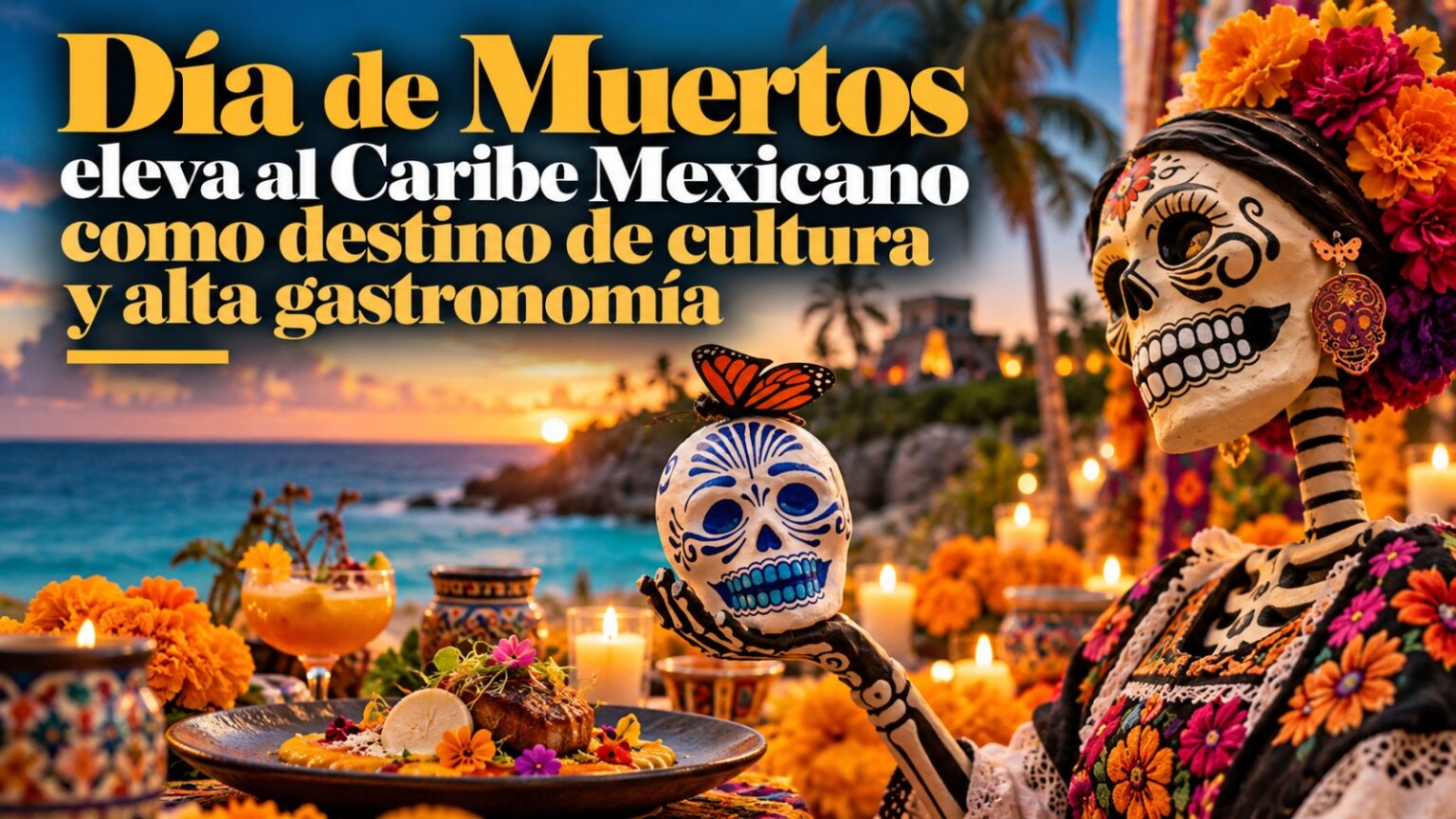 Día De Muertos Eleva Al Caribe Mexicano Como Destino De Cultura Y Alta Gastronomía