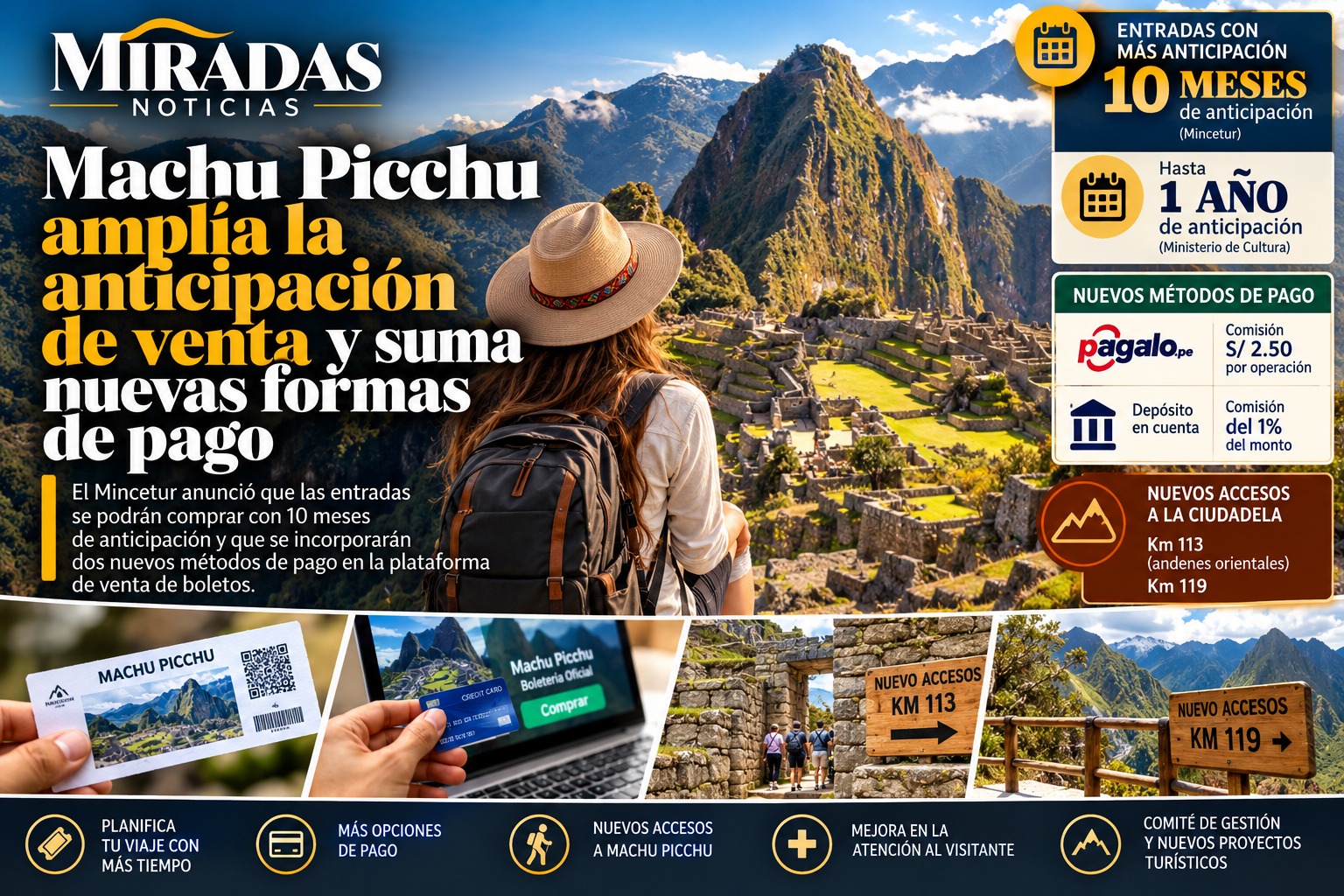 Machu Picchu Amplía La Anticipación De Venta Y Suma Nuevas Formas De Pago
