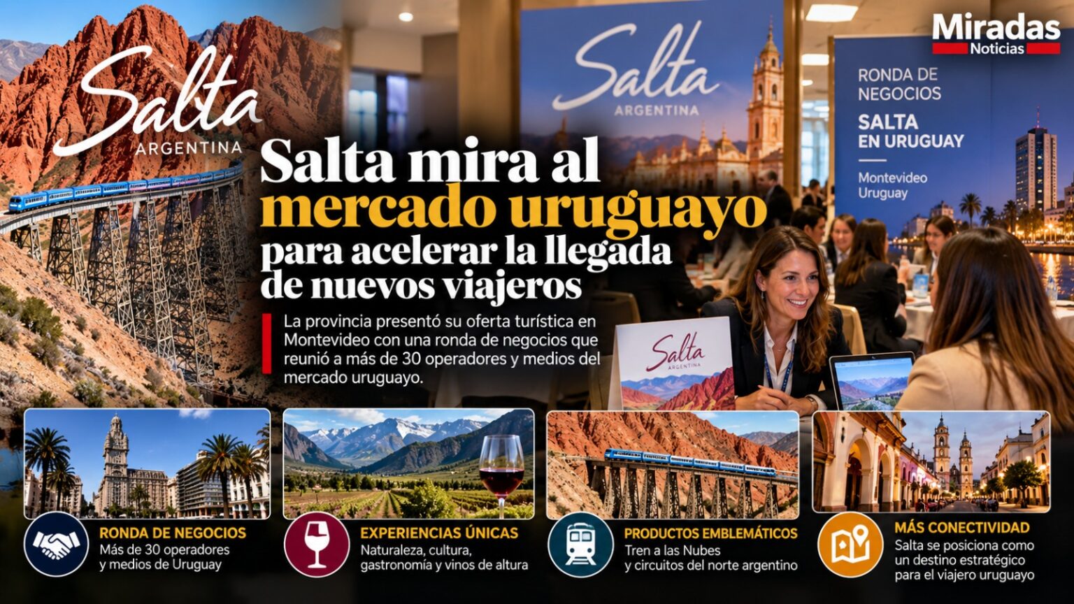 Salta Mira Al Mercado Uruguayo Para Acelerar La Llegada De Nuevos Viajeros